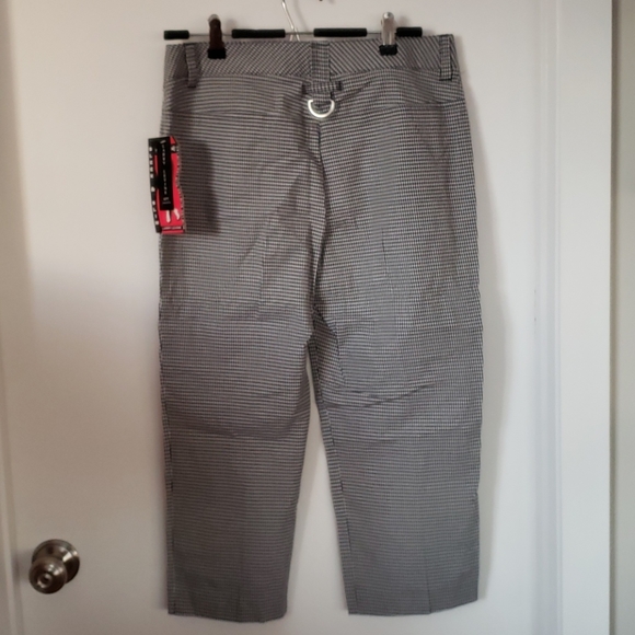 NWT LARRY LEVINE  STRETCH  CAPRIS - Picture 3 of 7